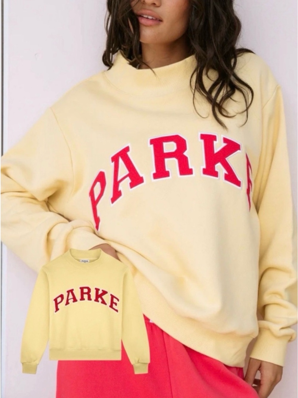 Parke Mockneck Summerland Lemonade Size XXL